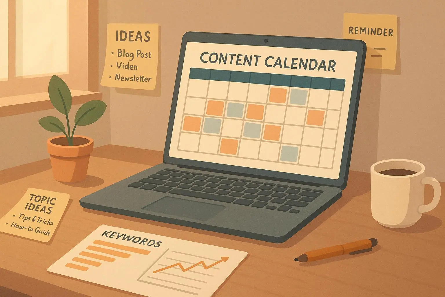 Content Planner Pro: AI-Fueled Content Calendars for High-Profit Niches